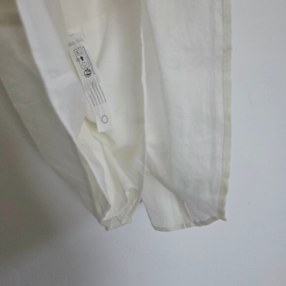 Cult Gaia Lisssett Mini Dress Off White Cream Puffy Sleeve Fit & Flare Sz Small - Picture 8 of 12